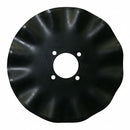 17 INCH X 4 MM 13 WAVE COULTER WITH 8 HOLES ON 5 AND 5-1/4 INCH CIRCLE - Quality Farm Supply
