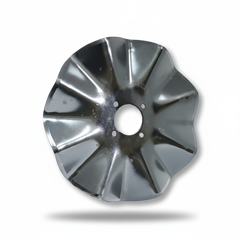 20 INCH X 5 MM 8 WAVE COULTER WITH 4 HOLES ON 5 INCH CIRCLE