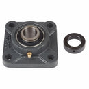 4 HOLE CAST IRON FLANGE WITH 1" BEARING - ECCENTRIC LOCK COLLAR - Quality Farm Supply