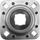 AgSmart Disc Bearing - 1-1/8" Square or 1-1/4" Round, Flanged - Quality Farm Supply