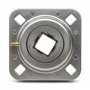 AgSmart FD209RK Disc Bearing - 1-1/4" Square, Riveted Flange - Quality Farm Supply