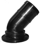 2 FULL PORT X 45 DEGREE HOSE BARB