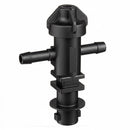 QUICKJET DOUBLE BARB NOZZLE BODY - 3/8" HOSE - HAS TOP DIAPHRAGM - Quality Farm Supply