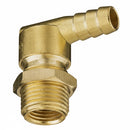 SINGLE HOSE BARB NOZZLE BODY - 3/8" HOSE -BRASS - Quality Farm Supply
