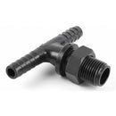 TEEJET DOUBLE HOSE BARB NOZZLE BODY - 1/2" HOSE - NYLON - Quality Farm Supply
