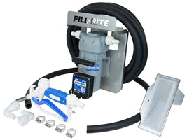 FILLRITE 12V DC DEF TRANSFER PUMP KIT WITH MANUAL NOZZLE