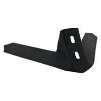 SMA Heel Sweep - 16" x 1/4", 1/2" Bolt Holes