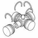 12R CROSS AND BEARING KIT - EXTENDED LUBE - Quality Farm Supply