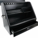 StorSmart Steel Wedge Truck Tool Box - 30" Wide, Heavy Treadplate Design - Quality Farm Supply
