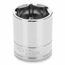 27MM X 6 POINT STANDARD IMPACT SOCKET - 1/2 INCH DRIVE - Quality Farm Supply