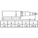 1-5/8 X 10 INCH SPINDLE FOR 281001    FITS 12-4 SERIES - Quality Farm Supply