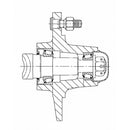 5 BOLT HUB & SPINDLE ASSEMBLY 2000 LB CAPACITY 281051/281240 - FH20-5 - Quality Farm Supply