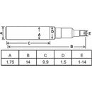 1-3/4 X 14 INCH SPINDLE FOR 289031 (W611) - Quality Farm Supply