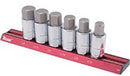 6 PIECE 1/2" DR.SAE HEX BIT SOCKET SET