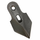 AGRITUF Ridged Field Cultivator Sweep - 4", 7/16" Bolt Holes, 47 Degree Shank - Quality Farm Supply