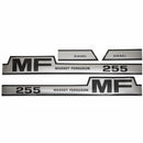 TISCO Hood Decal Set for Massey Ferguson 255 - Quality Farm Supply