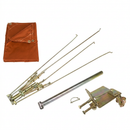 Sun-Smart Deluxe Tractor Umbrella Kit - ROPS Mount, Orange - Quality Farm Supply