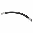 3/8 INCH X 18 INCH 2-WIRE RIGID END HYDRAULIC HOSE ASSEMBLY - Quality Farm Supply