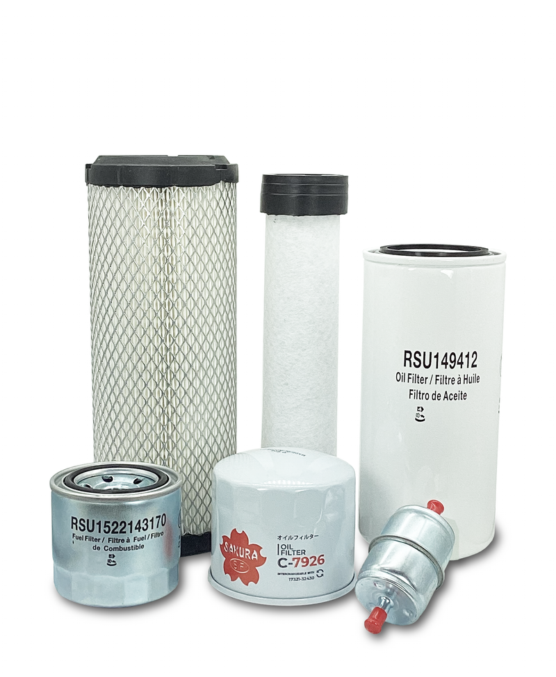 Maintenance Filter Kit Ditch Witch SK600 Stand-On Skid Steer