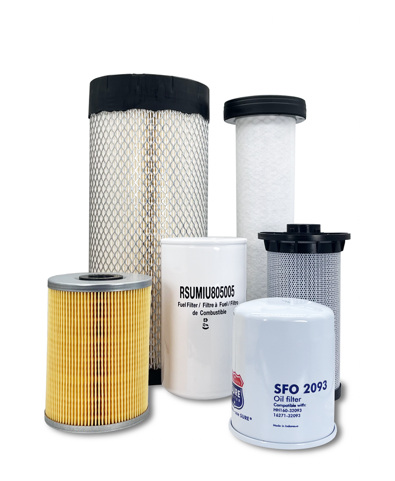 Maintenance Filter Kit John Deere 30G Compact Excavator