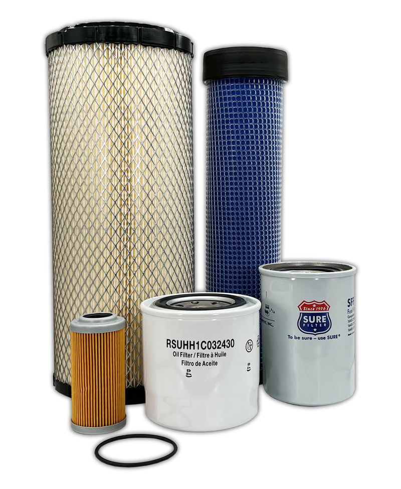 Maintenance Filter Kit Kubota KX080-3T Excavator