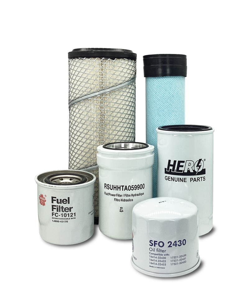 Maintenance Filter Kit Kubota MX6000H Tractor