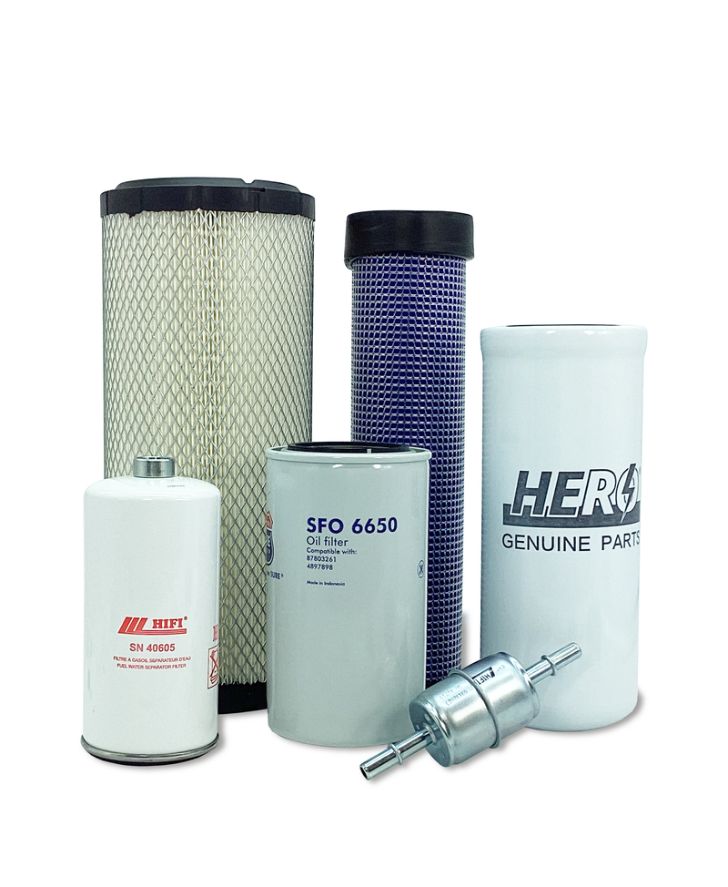 Maintenance Filter Kit New Holland LS190.B Skid Steer Loader