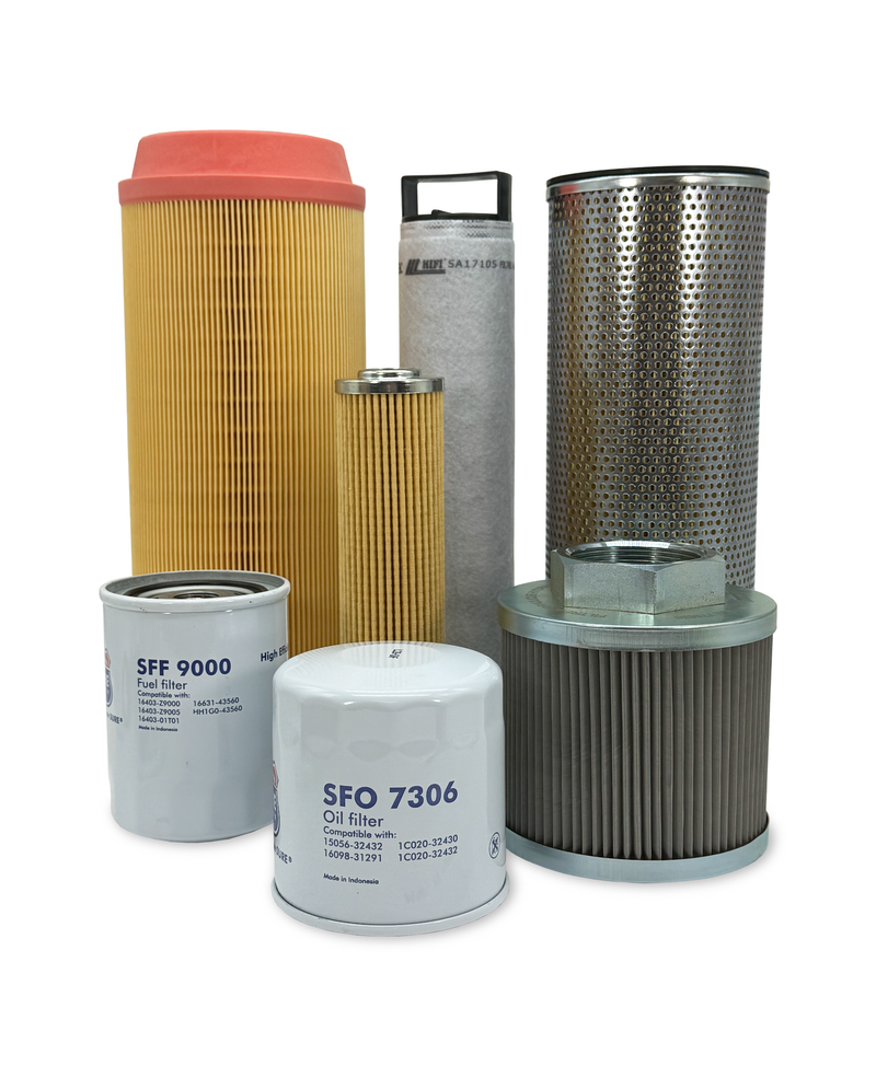 Maintenance Filter Kit Takeuchi TL8 Track Loader