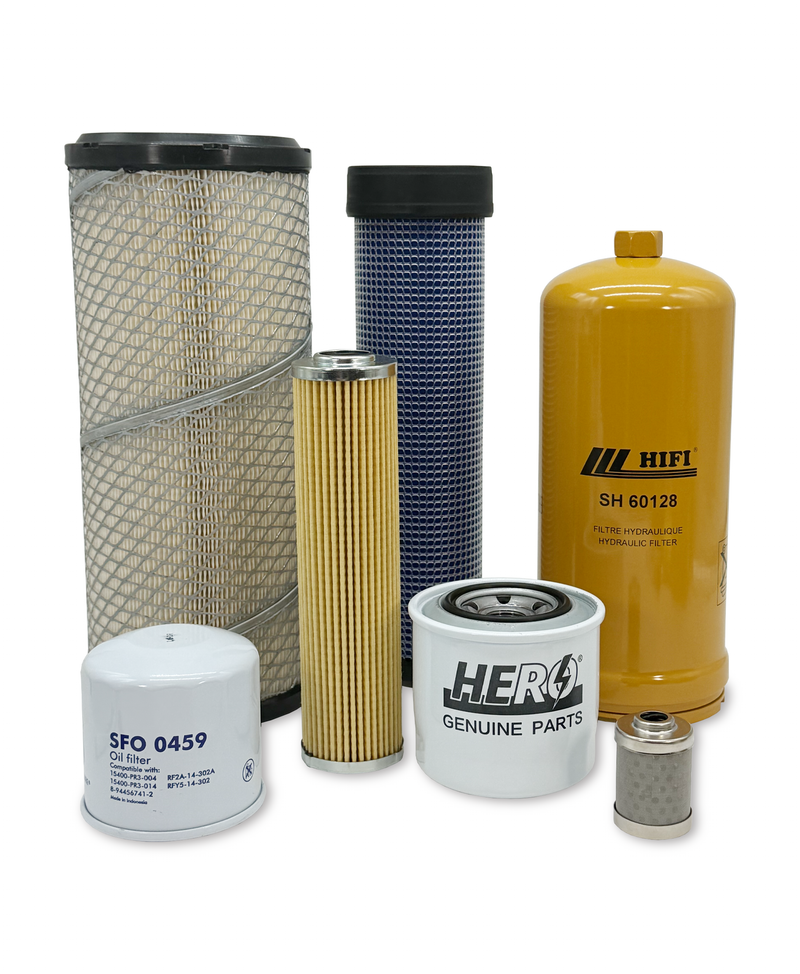 Maintenance Filter Kit Takeuchi TL130 Track Loader
