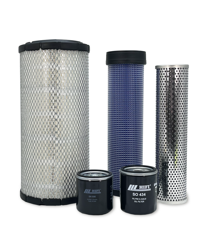 Maintenance Filter Kit Takeuchi TW65 Wheel Loader