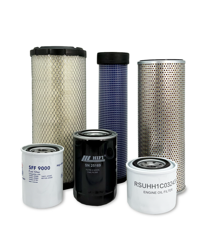 Maintenance Filter Kit Takeuchi TL10V2 Track Loader