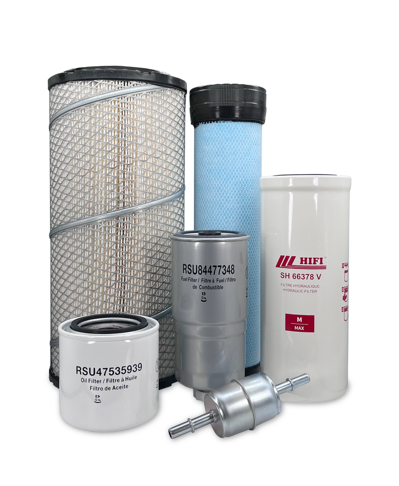 HERO Maintenance Filter Kit for New Holland L180 Skid Steer Loader - Kit 4 - Quality Farm Supply