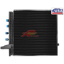 Dual Oil Cooler for John Deere AH226220, 5-5644 - Quality Farm Supply