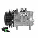 Heavy-DutySanden Style Denso - 146mm, 1 Groove Clutch, 12V - Without Manifold Kit for John Deere & Case IH - Quality Farm Supply