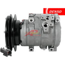 Denso Compressor 10S17C Body With 1 Groove Clutch, 24V for Komatsu & John Deere - Quality Farm Supply