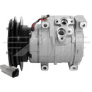 Air Conditioning Compressor for Komatsu 421-07-31221 - Denso Style - Quality Farm Supply