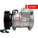 Original Denso Body 10PA17C Compressor With 8 Groove Clutch 24 Volt for John Deere - Quality Farm Supply