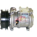 10PA17C Compressor With Single Groove Clutch, 24V for John Deere - Quality Farm Supply