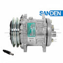 Original Sanden SD5H09, 4.9" 2 Groove Clutch, Horizontal 8 & 10 O-Ring for Ford/New Holland & JCB - Quality Farm Supply