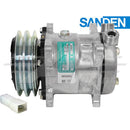 Original Sanden SD5H11, 5" 2 Groove Clutch, Vertical Tube O-Ring for Ford/New Holland & Case IH - Quality Farm Supply