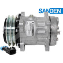 Sanden Air Conditioning Compressor for Case 865 Motor Grader 15680077, 15020478 - SD7H15 - Quality Farm Supply