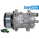 SD7H15, 4.7" 8 Groove Serpentine Clutch, Kf Head for Case IH & Ford/New Holland - Quality Farm Supply