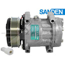 OEM Sanden Compressor SD7H15 - 120mm, 6 Groove Clutch 12V for Massey Ferguson & Caterpillar - Quality Farm Supply