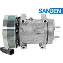 Sanden SD7H15SHD, 6" 8 Groove Clutch, 24 Volt for Caterpillar - Quality Farm Supply