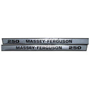 Decal Set for Massey Ferguson 250 - Quality Farm Supply