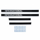 Decal Set for International / Farmall 1486 w/ Cab Mylar - Black & White - Hood & Cab Decals - Quality Farm Supply