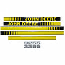 Decal Set for John Deere 3255 Mylar - Hood Only - Quality Farm Supply