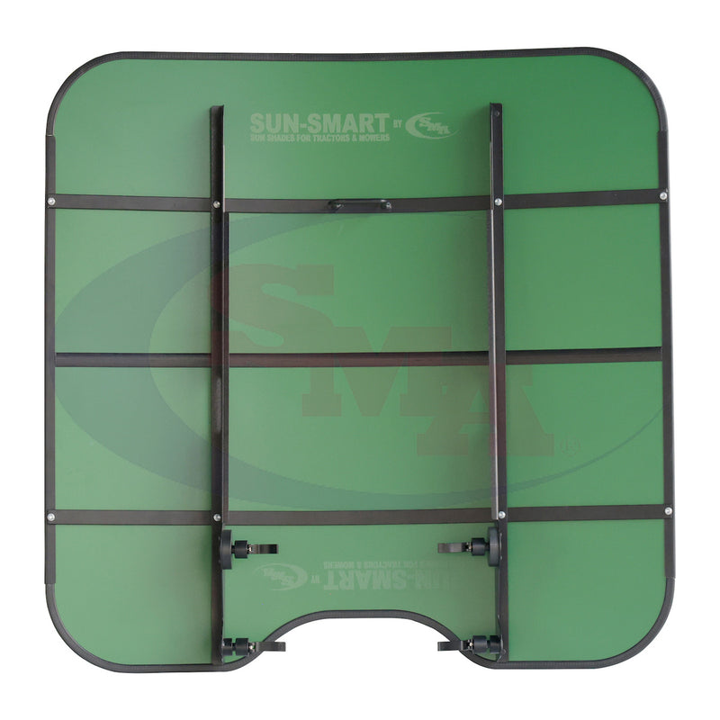 Sun-Smart Tractor & Mower Sun Shade Canopy - ROPS Mount - 44" x 44" - Green - Quality Farm Supply
