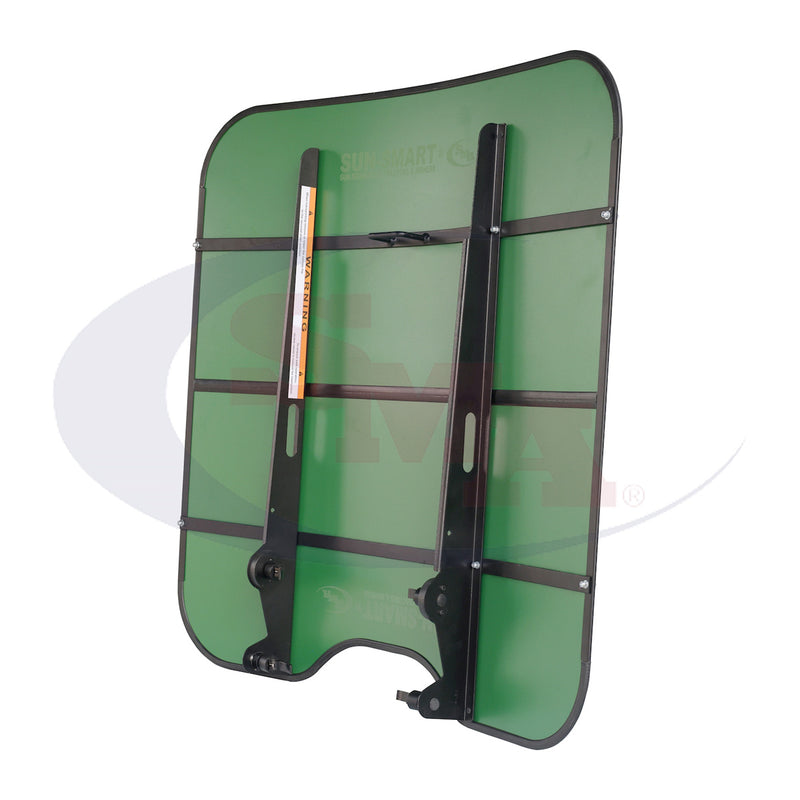 Sun-Smart Tractor & Mower Sun Shade Canopy - ROPS Mount - 44" x 44" - Green - Quality Farm Supply