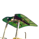 Sun-Smart Tractor & Mower Sun Shade Canopy - ROPS Mount - 44" x 44" - Green - Quality Farm Supply